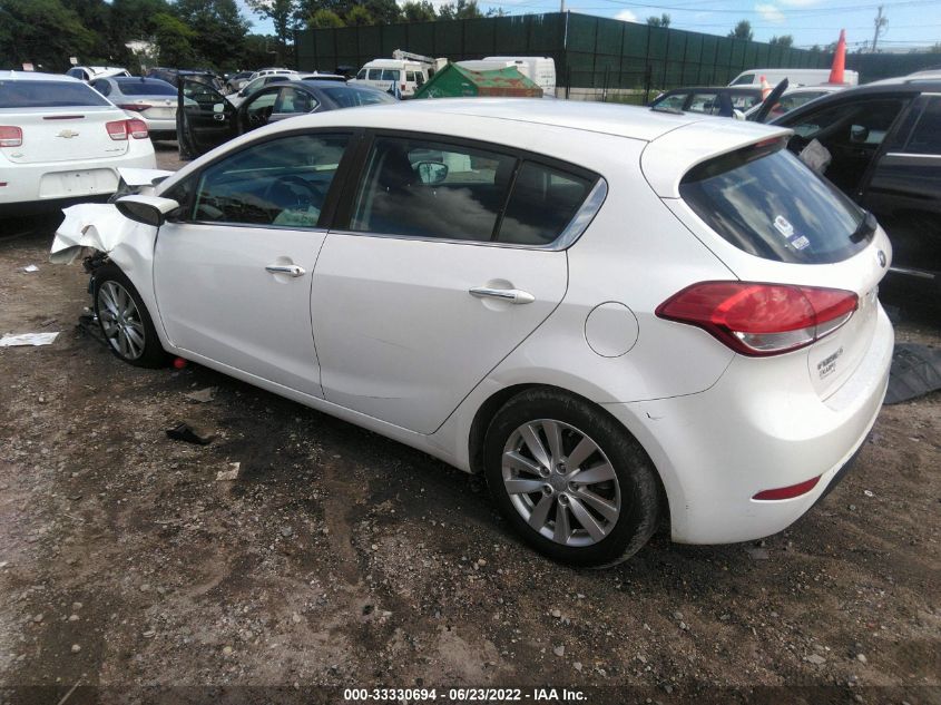 2014 KIA FORTE 5-DOOR EX KNAFX5A87E5206933