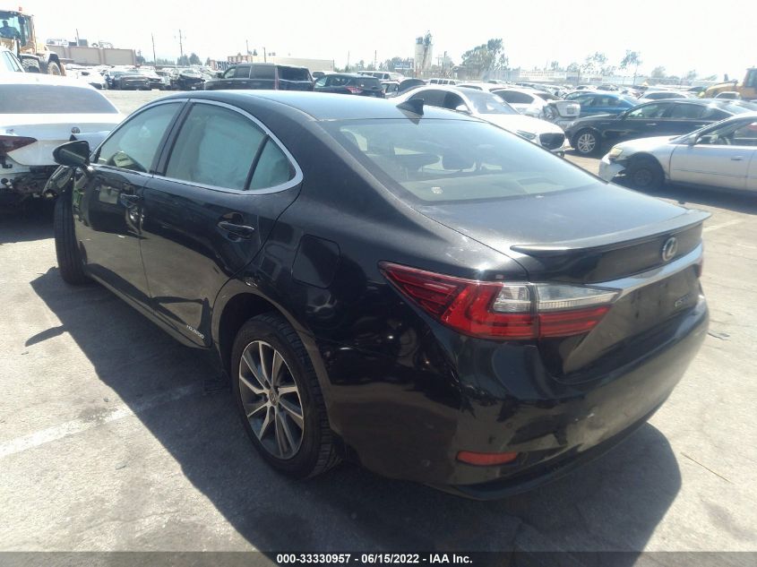 2016 LEXUS ES 300H 300H JTHBW1GG7G2118690