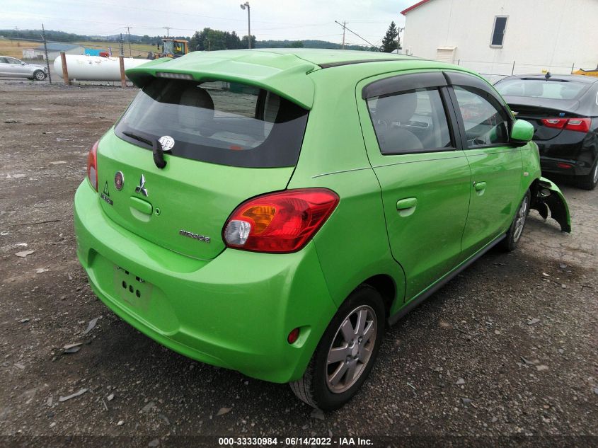 2014 MITSUBISHI MIRAGE ES ML32A4HJ4EH006762