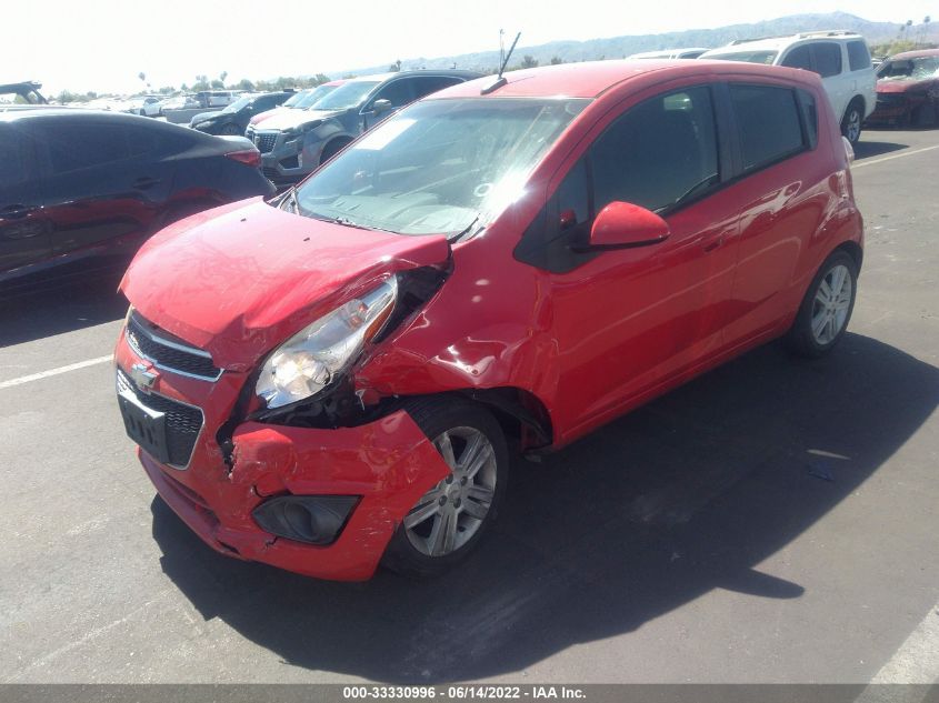 2013 CHEVROLET SPARK LT KL8CC6S9XDC555229