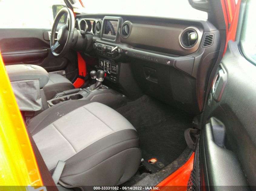 2018 JEEP WRANGLER UNLIMITED SPORT S 1C4HJXDN0JW207775