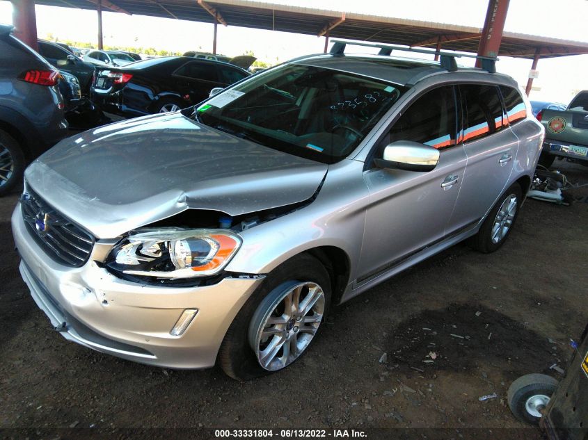 2016 VOLVO XC60 T5 DRIVE-E PREMIER YV440MDKXG2823583