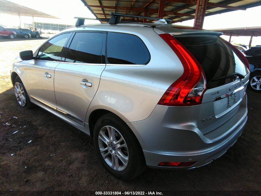 2016 VOLVO XC60 T5 DRIVE-E PREMIER YV440MDKXG2823583