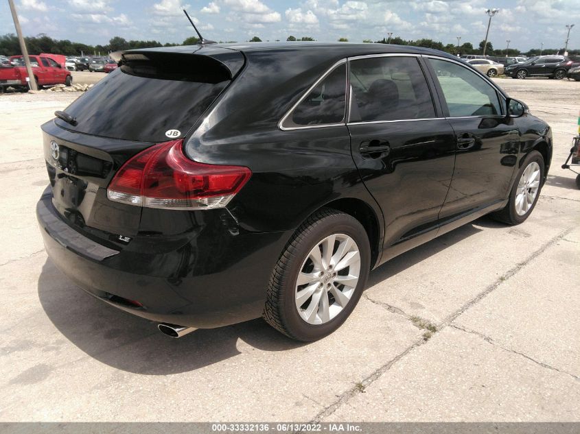 2013 TOYOTA VENZA LE/XLE 4T3ZA3BB9DU079285