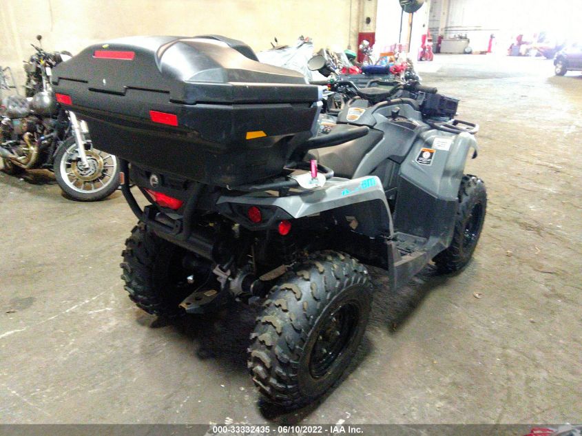 2021 CAN-AM OUTLANDER MAX 450/450 DPS 3JBLMAR42MJ001770