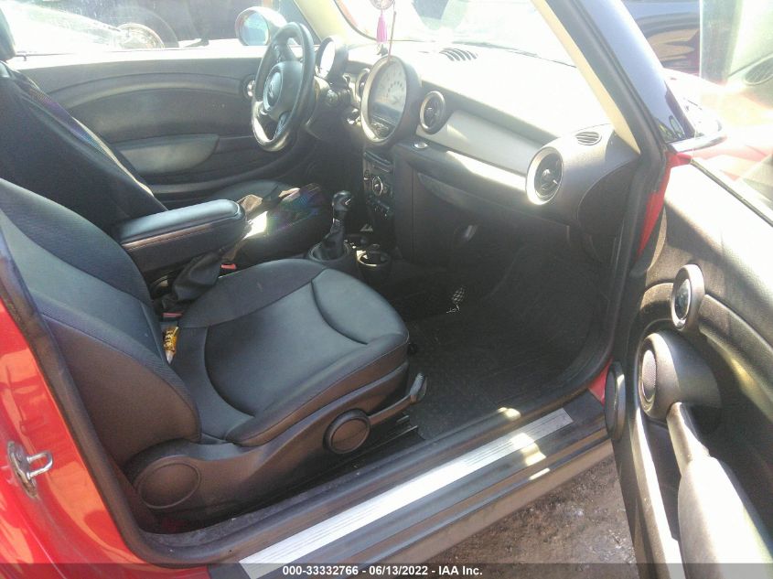 2013 MINI COOPER HARDTOP WMWSU3C57DT687999