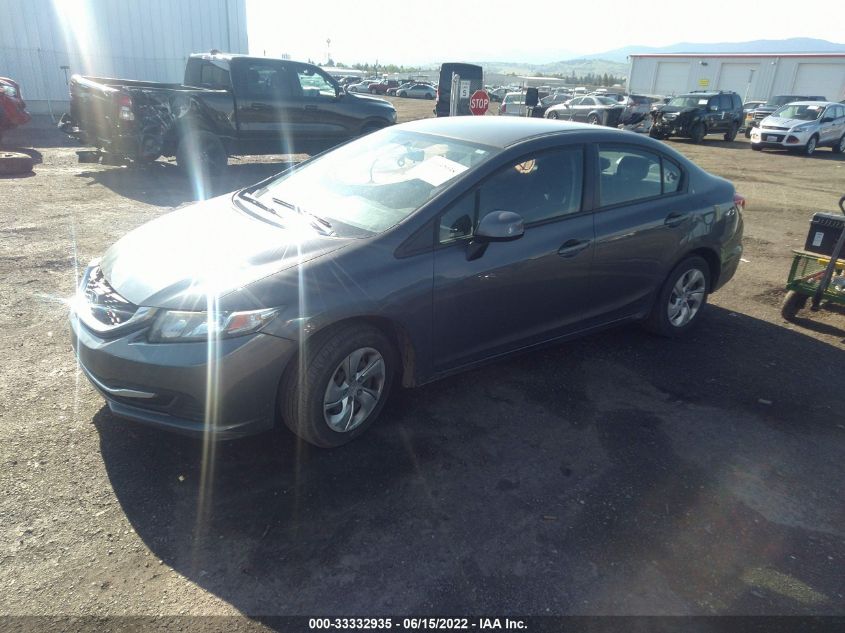 2013 HONDA CIVIC SDN LX 2HGFB2F54DH583341