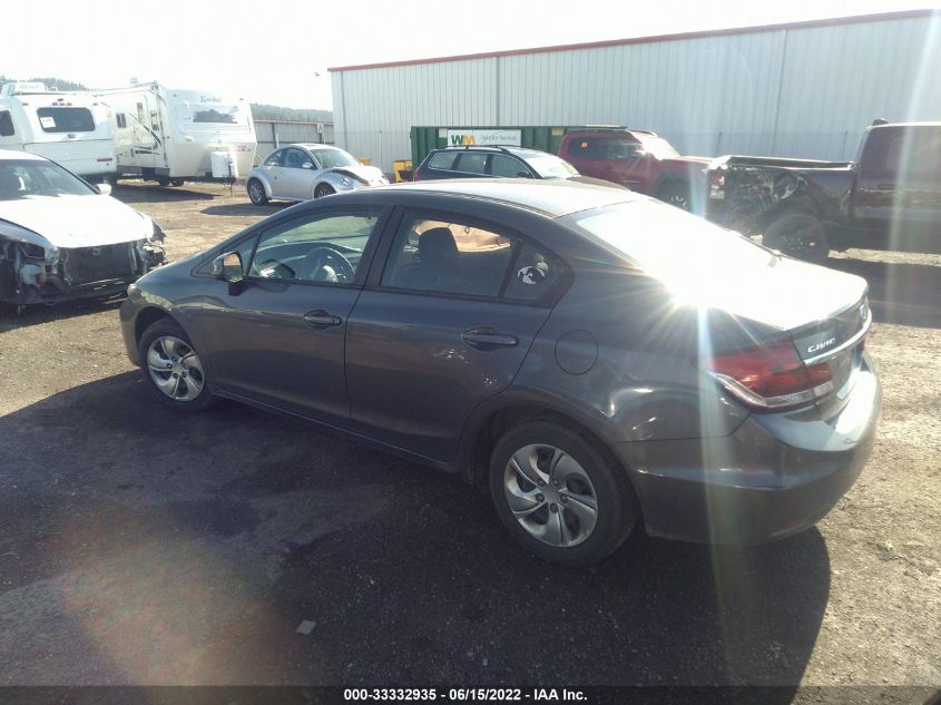 2013 HONDA CIVIC SDN LX 2HGFB2F54DH583341