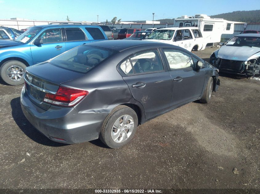 2013 HONDA CIVIC SDN LX 2HGFB2F54DH583341