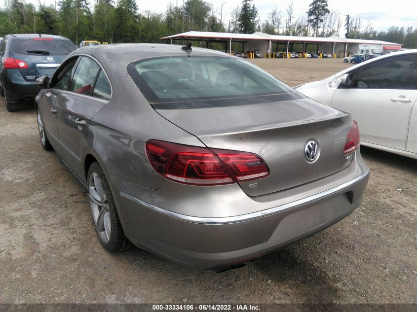 2013 VOLKSWAGEN CC SPORT PLUS WVWBN7AN3DE506685