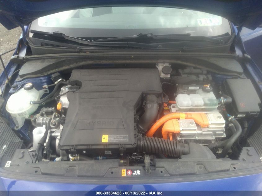 2020 HYUNDAI IONIQ HYBRID SE KMHC75LC7LU201298
