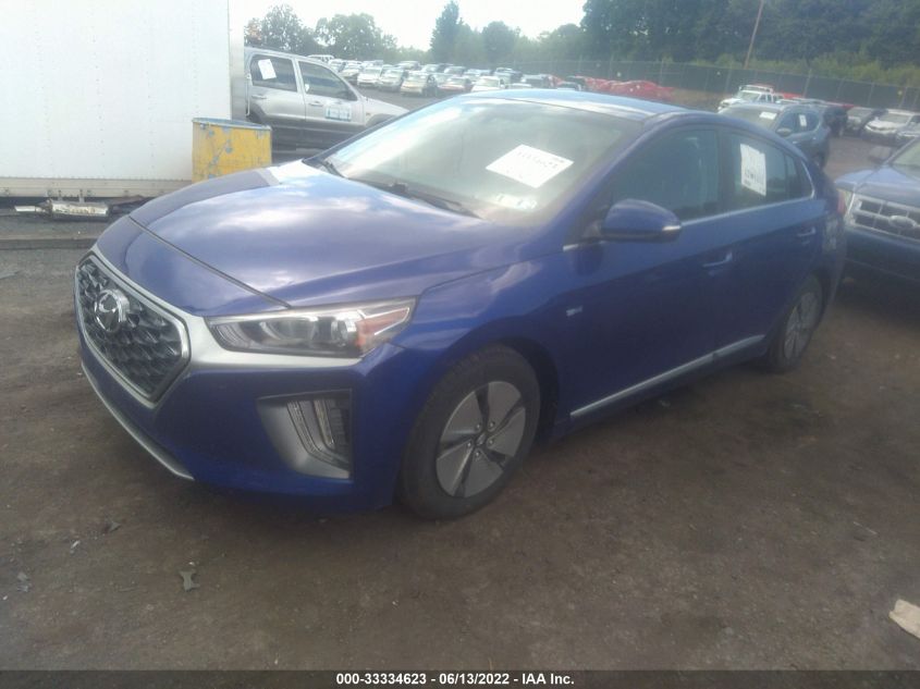 2020 HYUNDAI IONIQ HYBRID SE KMHC75LC7LU201298