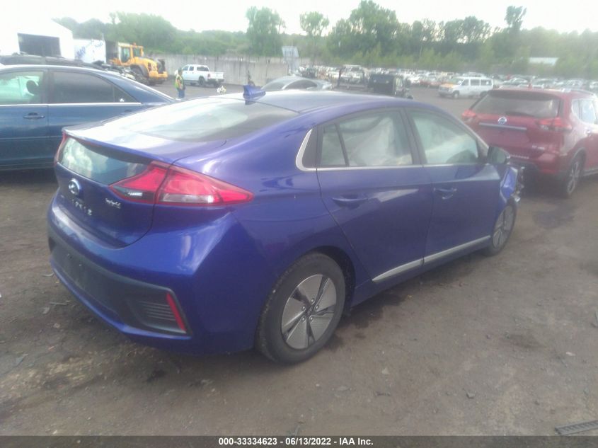 2020 HYUNDAI IONIQ HYBRID SE KMHC75LC7LU201298