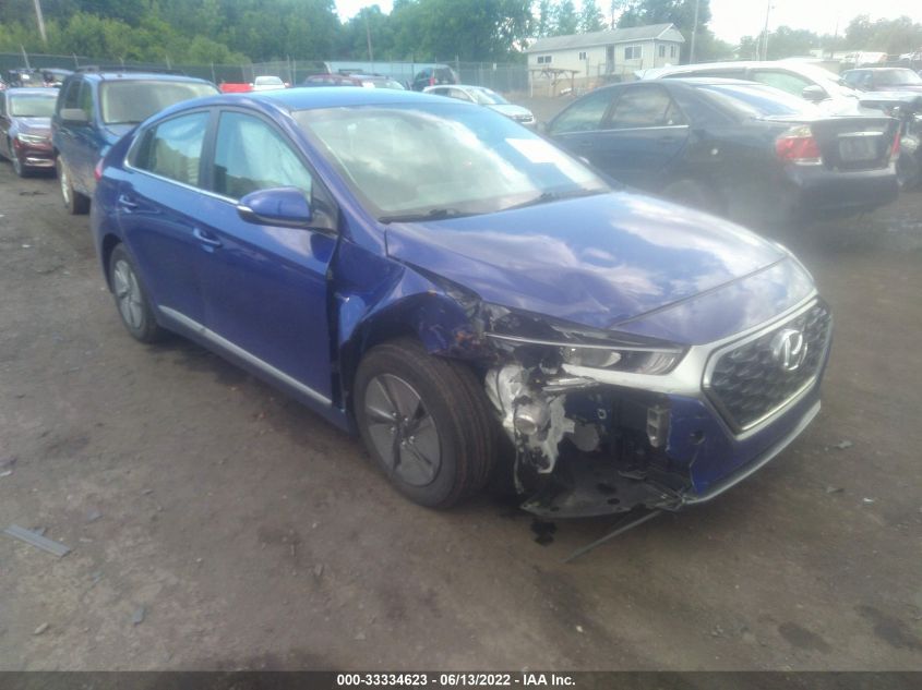 2020 HYUNDAI IONIQ HYBRID SE KMHC75LC7LU201298