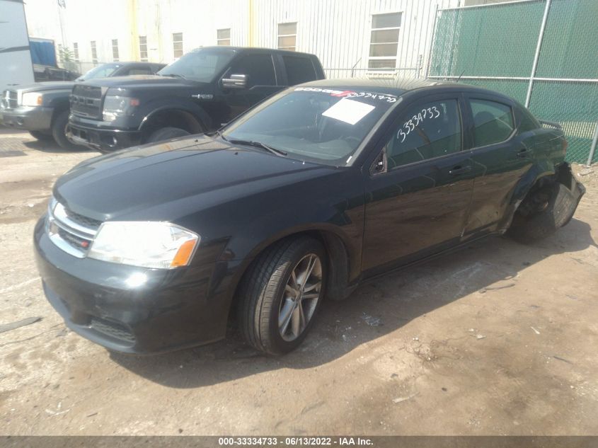 2013 DODGE AVENGER SE V6 1C3CDZAG4DN541129