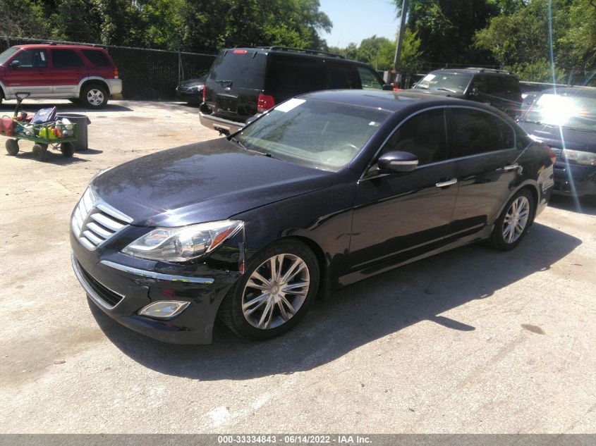 2013 HYUNDAI GENESIS 3.8L KMHGC4DD9DU214036