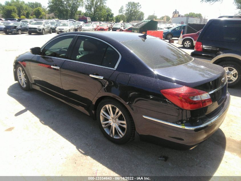 2013 HYUNDAI GENESIS 3.8L KMHGC4DD9DU214036