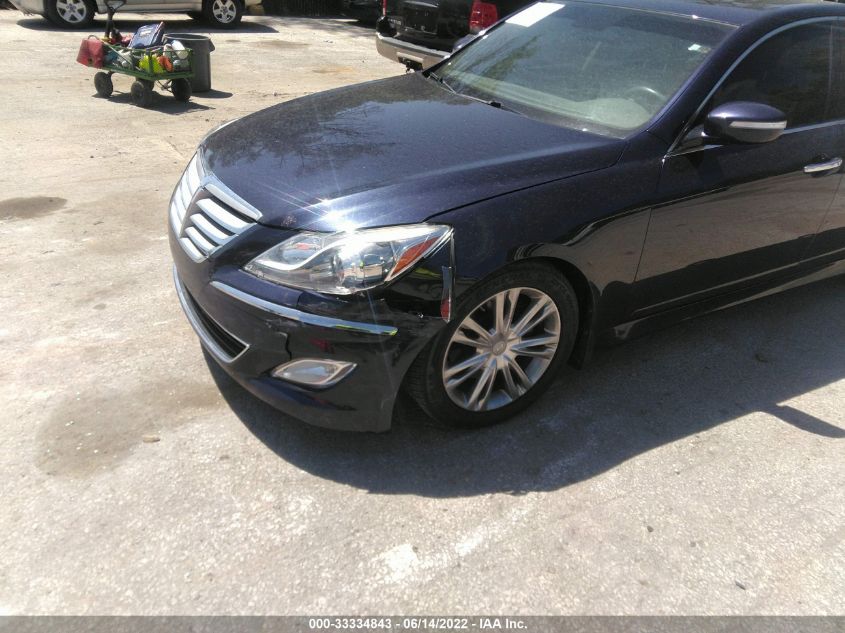 2013 HYUNDAI GENESIS 3.8L KMHGC4DD9DU214036