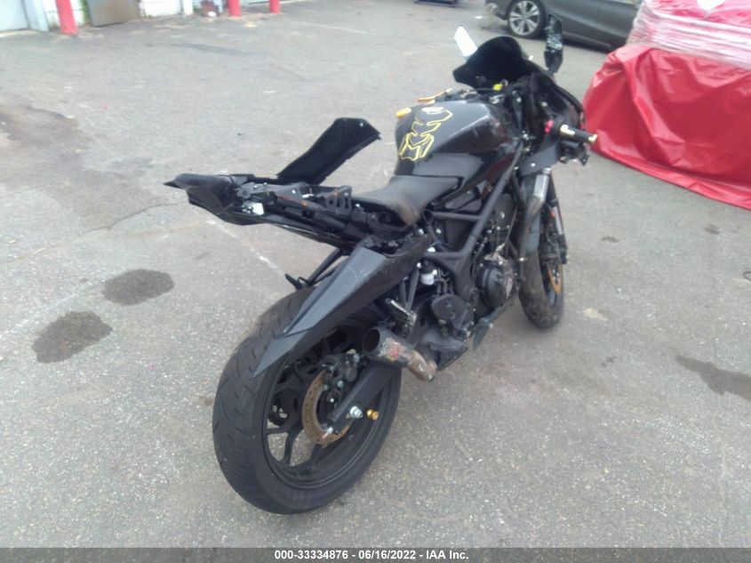 2021 YAMAHA YZFR3 A MH3RH18YXMK007968