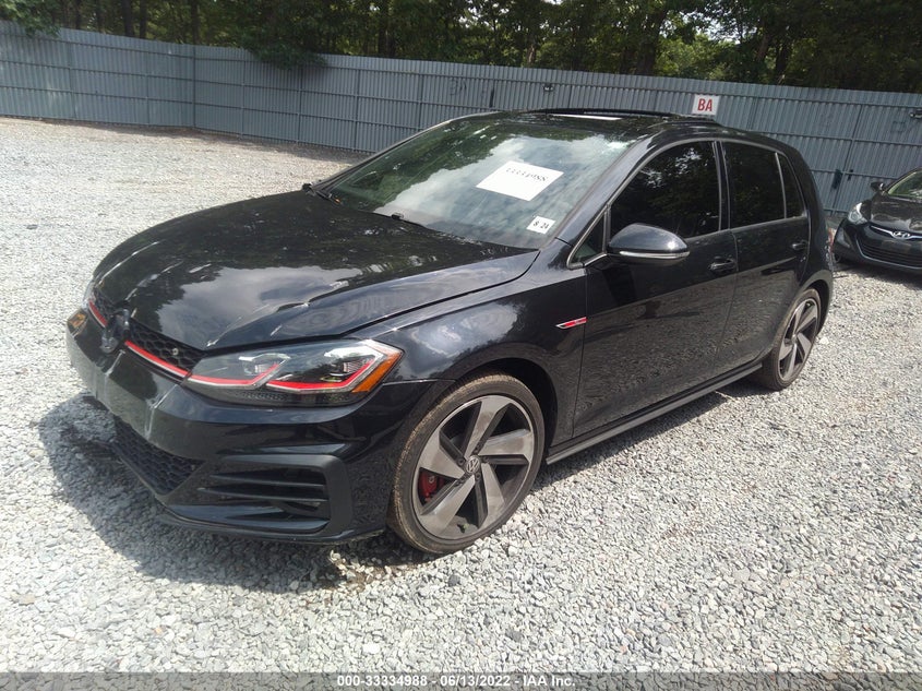 2019 VOLKSWAGEN GOLF GTI VIN: 3VW5T7AU0KM013979