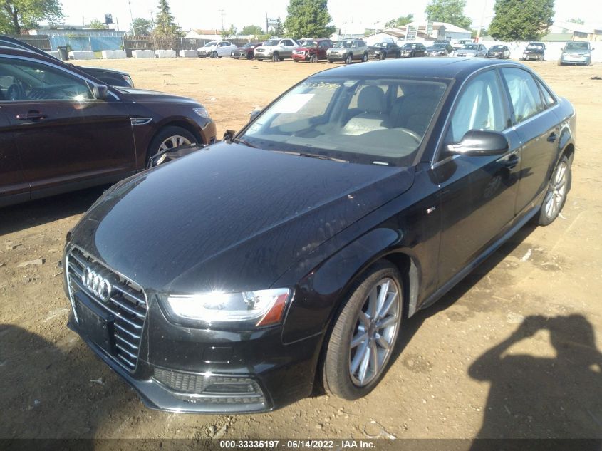 2015 AUDI A4 PREMIUM PLUS WAUFFAFL6FN044576