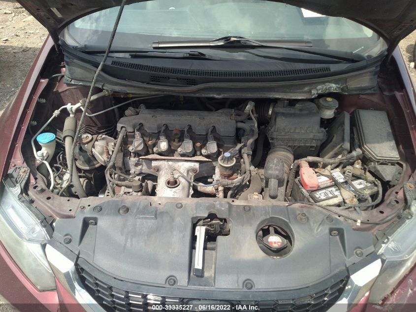 2013 HONDA CIVIC SDN EX 19XFB2F89DE010794