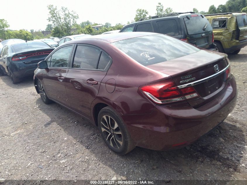 2013 HONDA CIVIC SDN EX 19XFB2F89DE010794