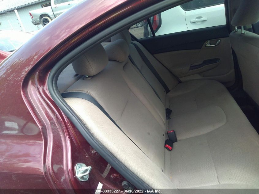 2013 HONDA CIVIC SDN EX 19XFB2F89DE010794