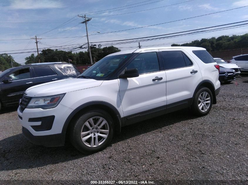 2016 FORD UTILITY POLICE 1FM5K8AR5GGC67546