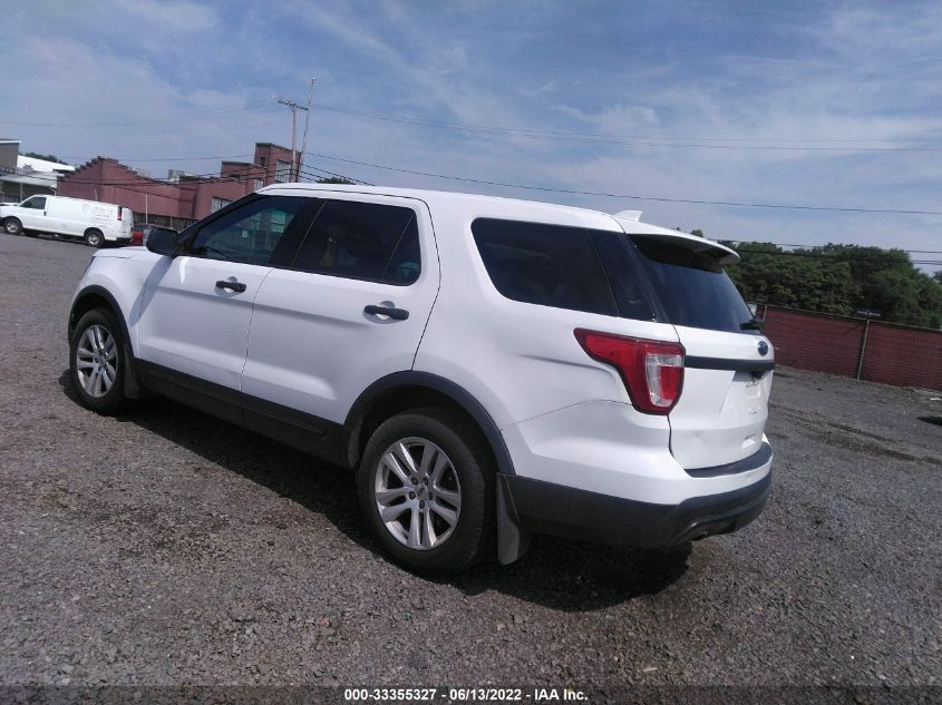 2016 FORD UTILITY POLICE 1FM5K8AR5GGC67546