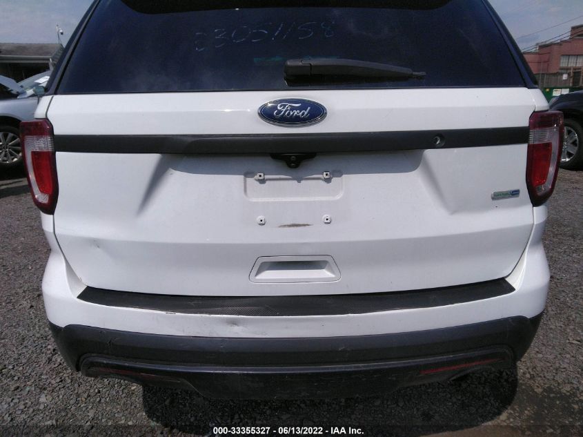 2016 FORD UTILITY POLICE 1FM5K8AR5GGC67546