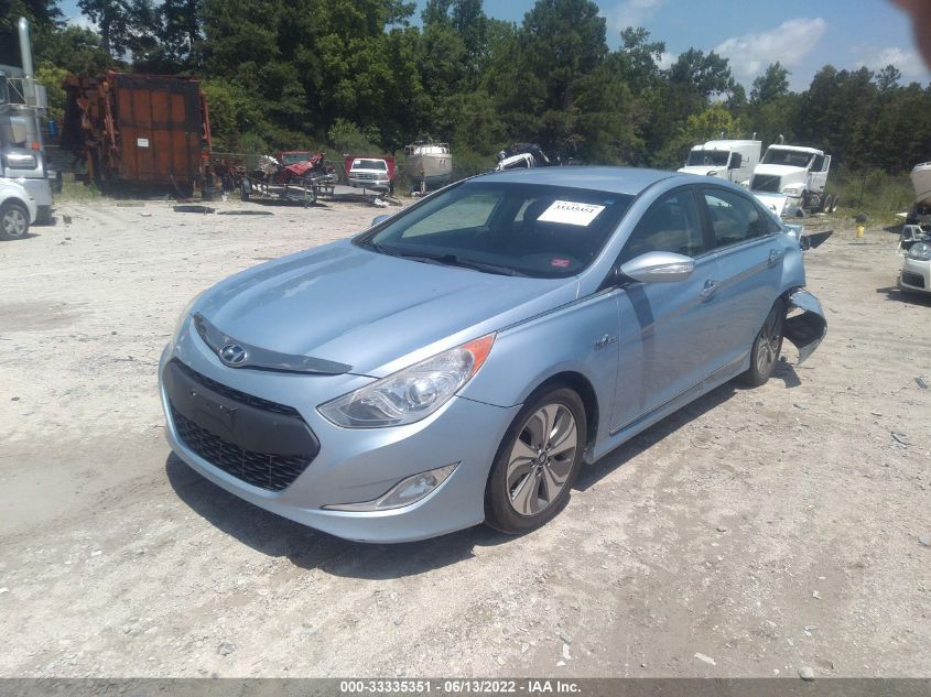 2013 HYUNDAI SONATA HYBRID LIMITED KMHEC4A45DA087539