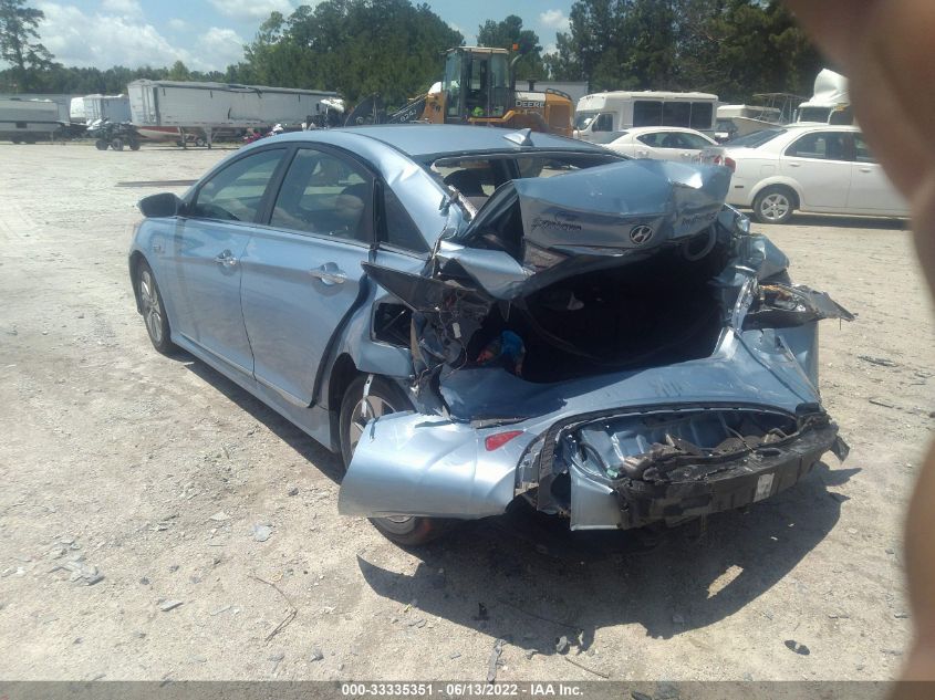 2013 HYUNDAI SONATA HYBRID LIMITED KMHEC4A45DA087539