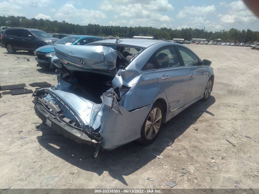 2013 HYUNDAI SONATA HYBRID LIMITED KMHEC4A45DA087539