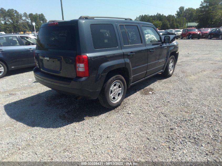 2015 JEEP PATRIOT SPORT 1C4NJPBA5FD102722