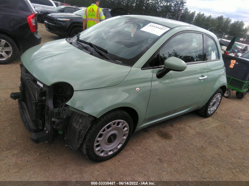 2014 FIAT 500 POP 3C3CFFAR7ET291722