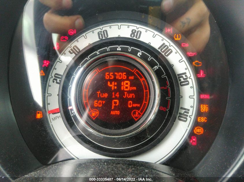 2014 FIAT 500 POP 3C3CFFAR7ET291722