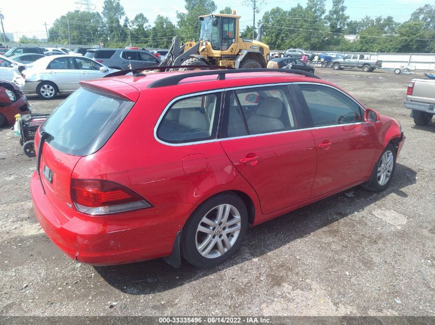 2014 VOLKSWAGEN JETTA SPORTWAGEN TDI 3VWPL7AJ4EM601077