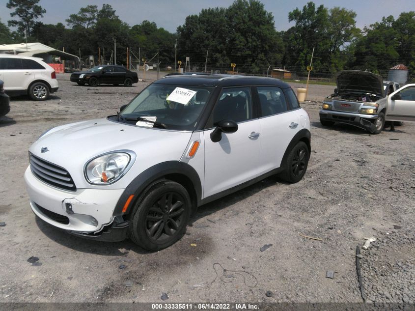 2013 MINI COOPER COUNTRYMAN WMWZB3C59DWM08426