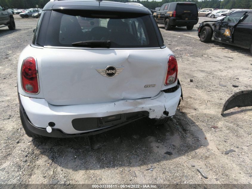 2013 MINI COOPER COUNTRYMAN WMWZB3C59DWM08426