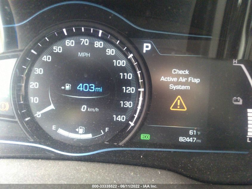 2017 HYUNDAI IONIQ HYBRID SEL KMHC75LC0HU017909