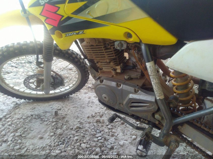 2004 SUZUKI DR-Z125 L JS1DF43B442101325