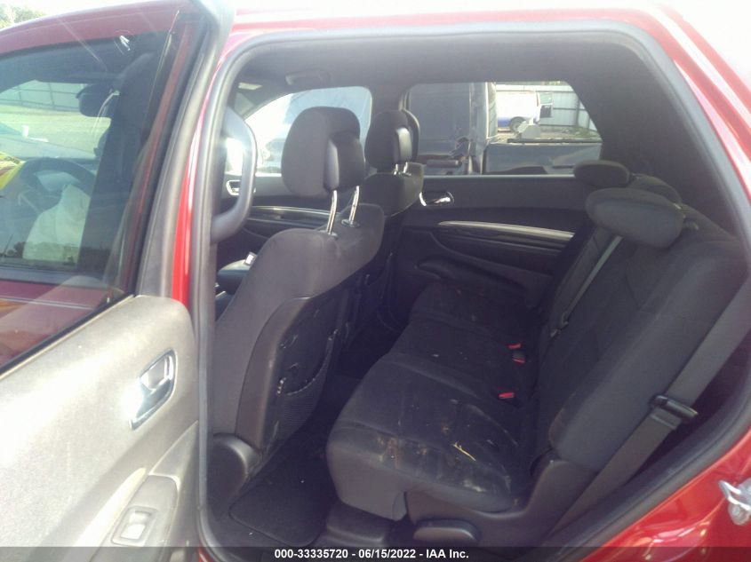 2014 DODGE DURANGO SXT 1C4RDHAG8EC344851