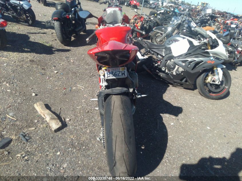 2014 DUCATI SUPERBIKE 1199 PANIGALE/S ZDM14BPW3EB019303