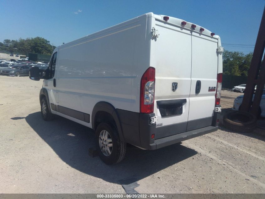 2016 RAM PROMASTER CARGO VAN 3C6TRVAGXGE125866
