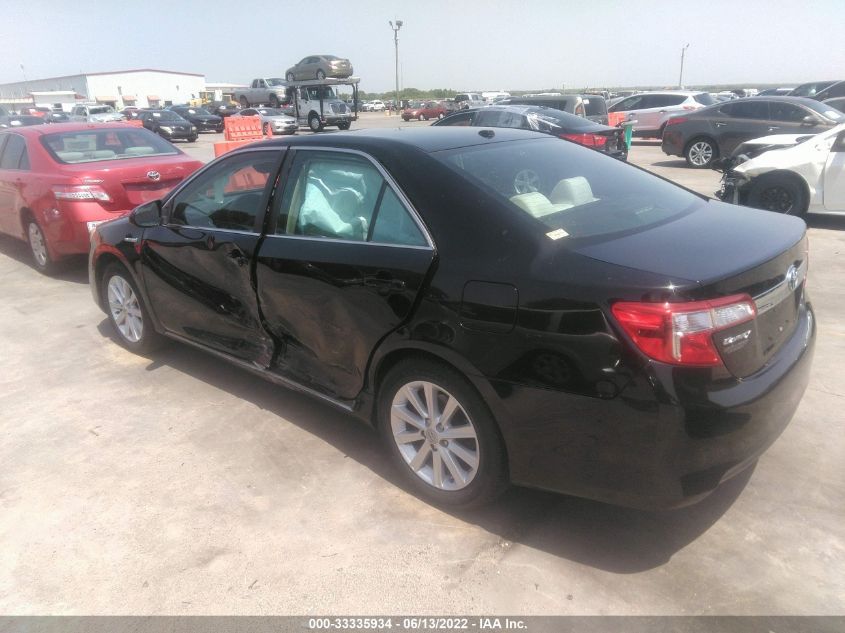 2013 TOYOTA CAMRY HYBRID LE/XLE 4T1BD1FK4DU069005