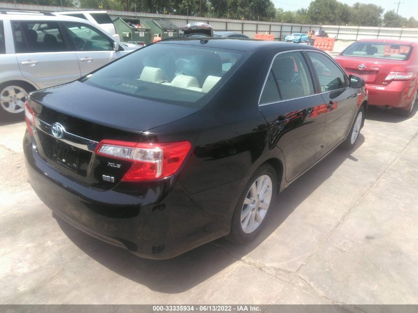 2013 TOYOTA CAMRY HYBRID LE/XLE 4T1BD1FK4DU069005
