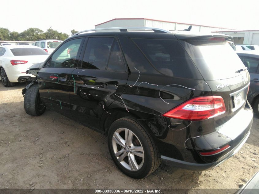 2013 MERCEDES-BENZ M-CLASS ML 350 4JGDA5JB1DA233974