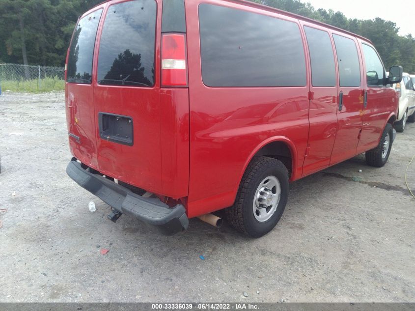 2013 CHEVROLET EXPRESS PASSENGER LS 1GAWGPFA8D1176012