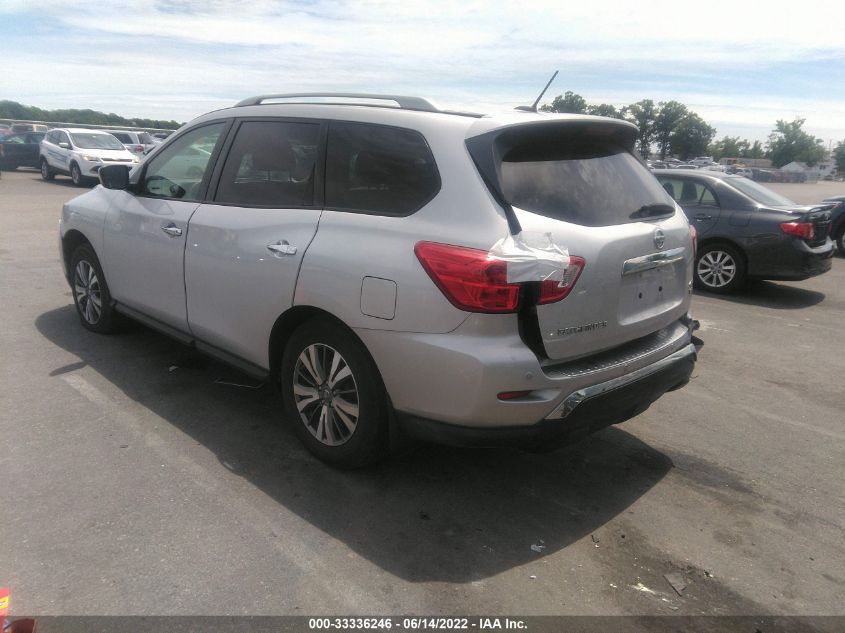 2018 NISSAN PATHFINDER SV 5N1DR2MM9JC675115